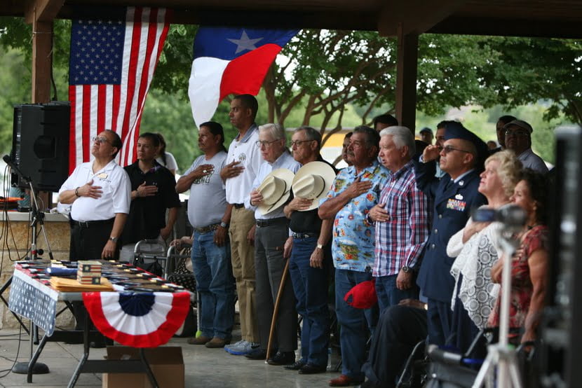 Veterans Honored During Fiesta Amistad